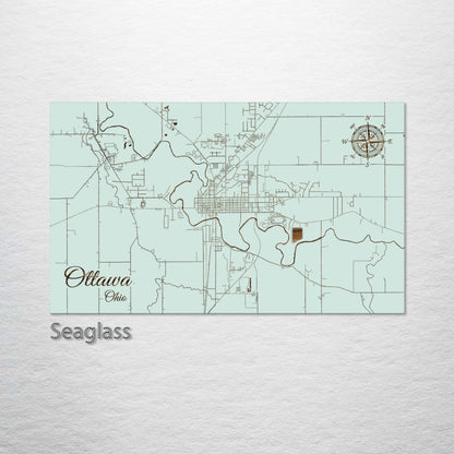 Ottawa, Ohio Street Map