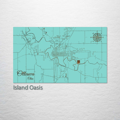 Ottawa, Ohio Street Map