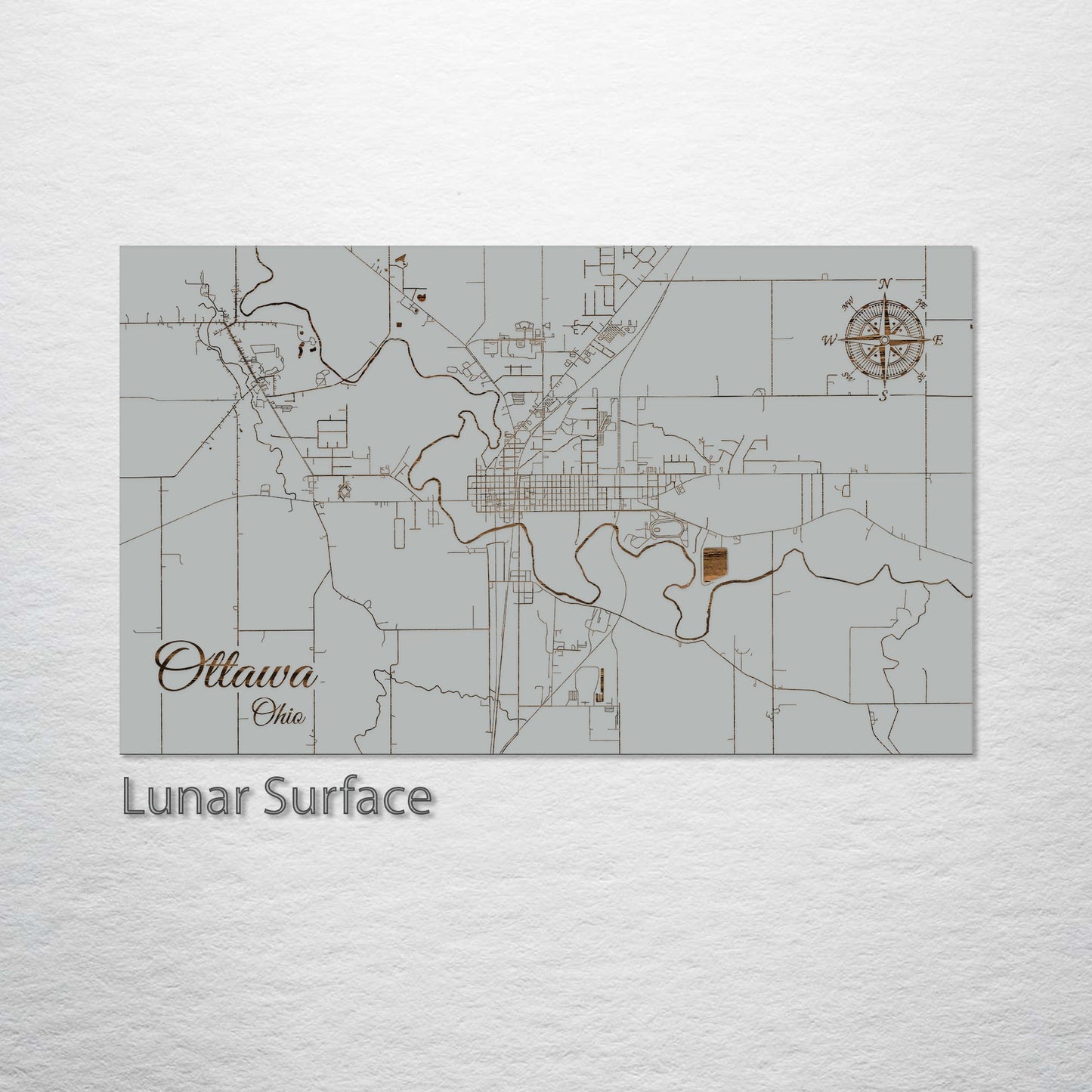 Ottawa, Ohio Street Map