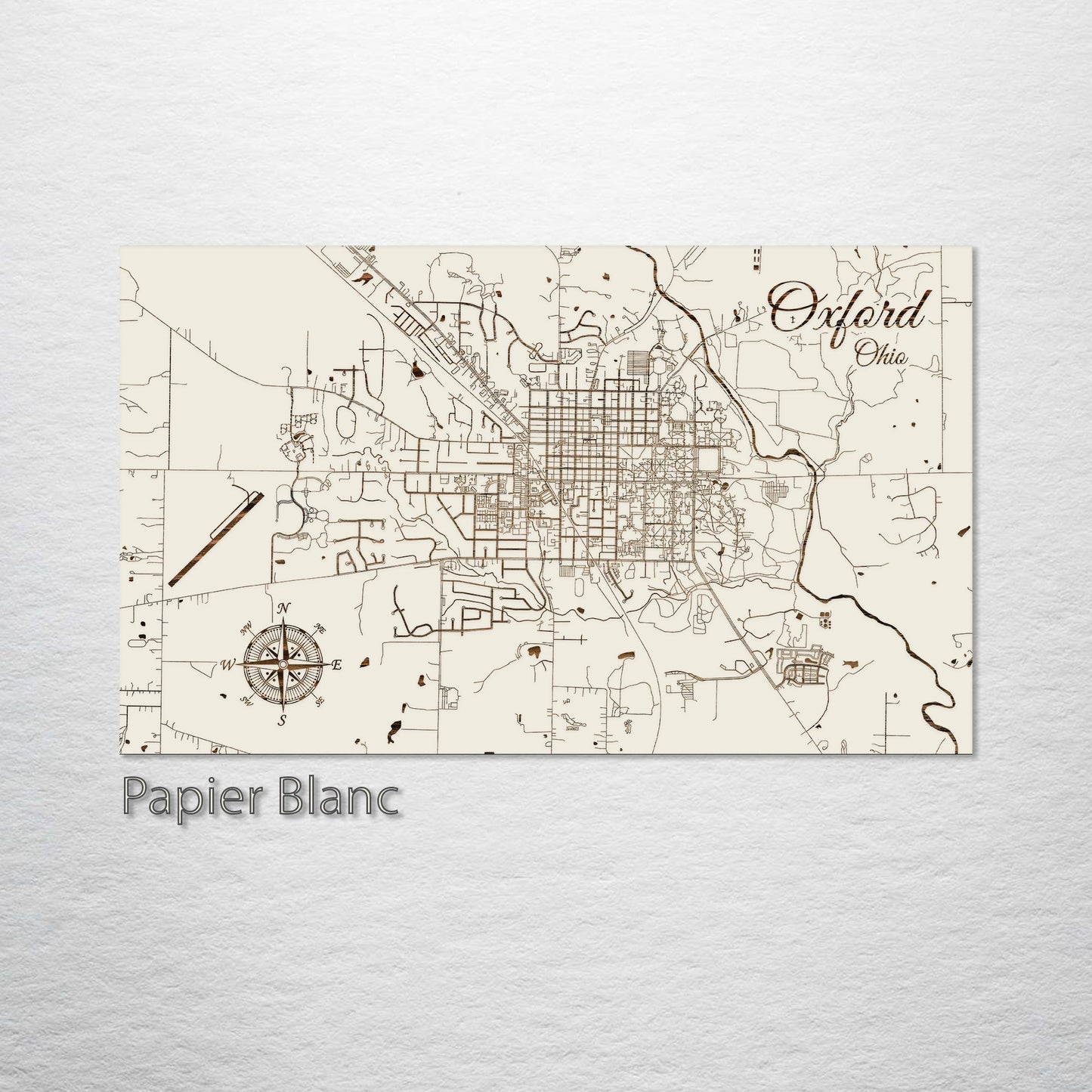 Oxford, Ohio Street Map