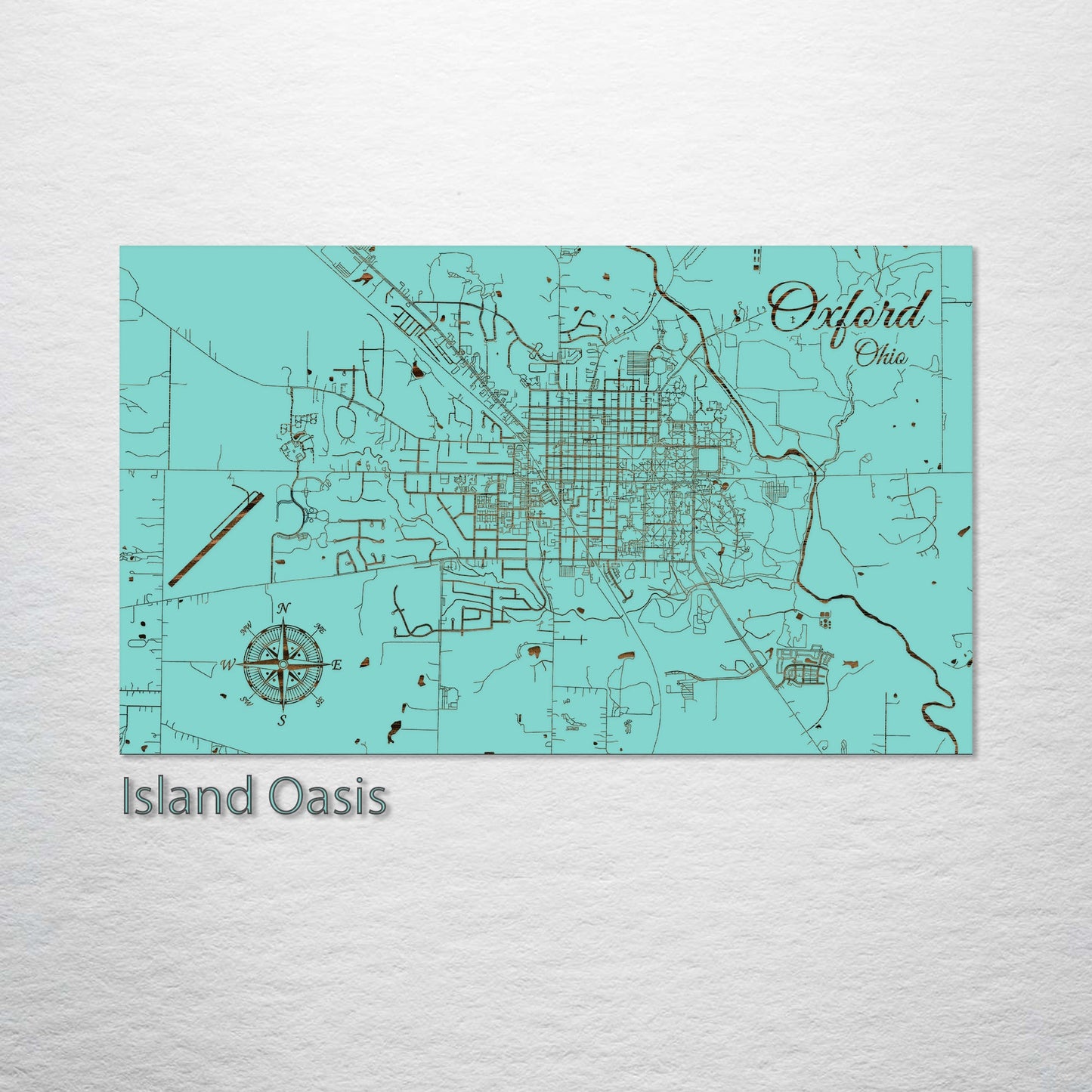 Oxford, Ohio Street Map