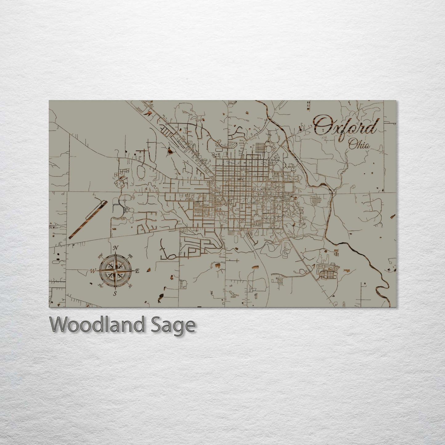 Oxford, Ohio Street Map