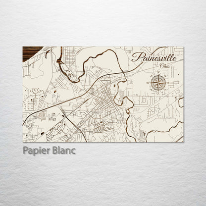 Painesville, Ohio Street Map