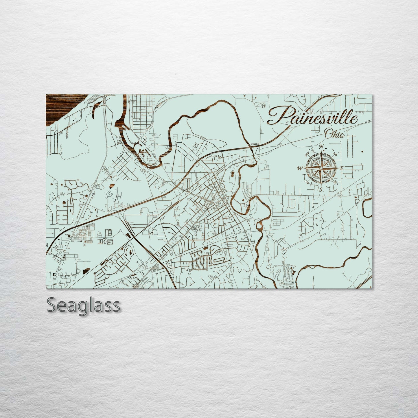 Painesville, Ohio Street Map