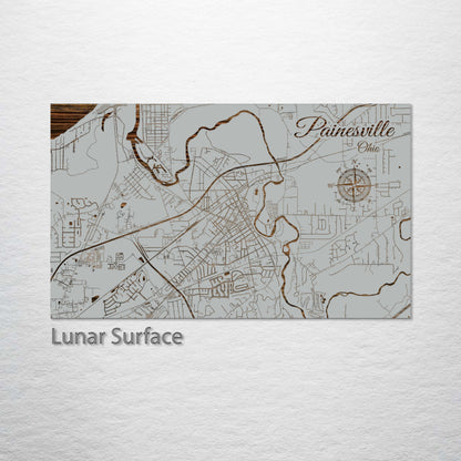 Painesville, Ohio Street Map