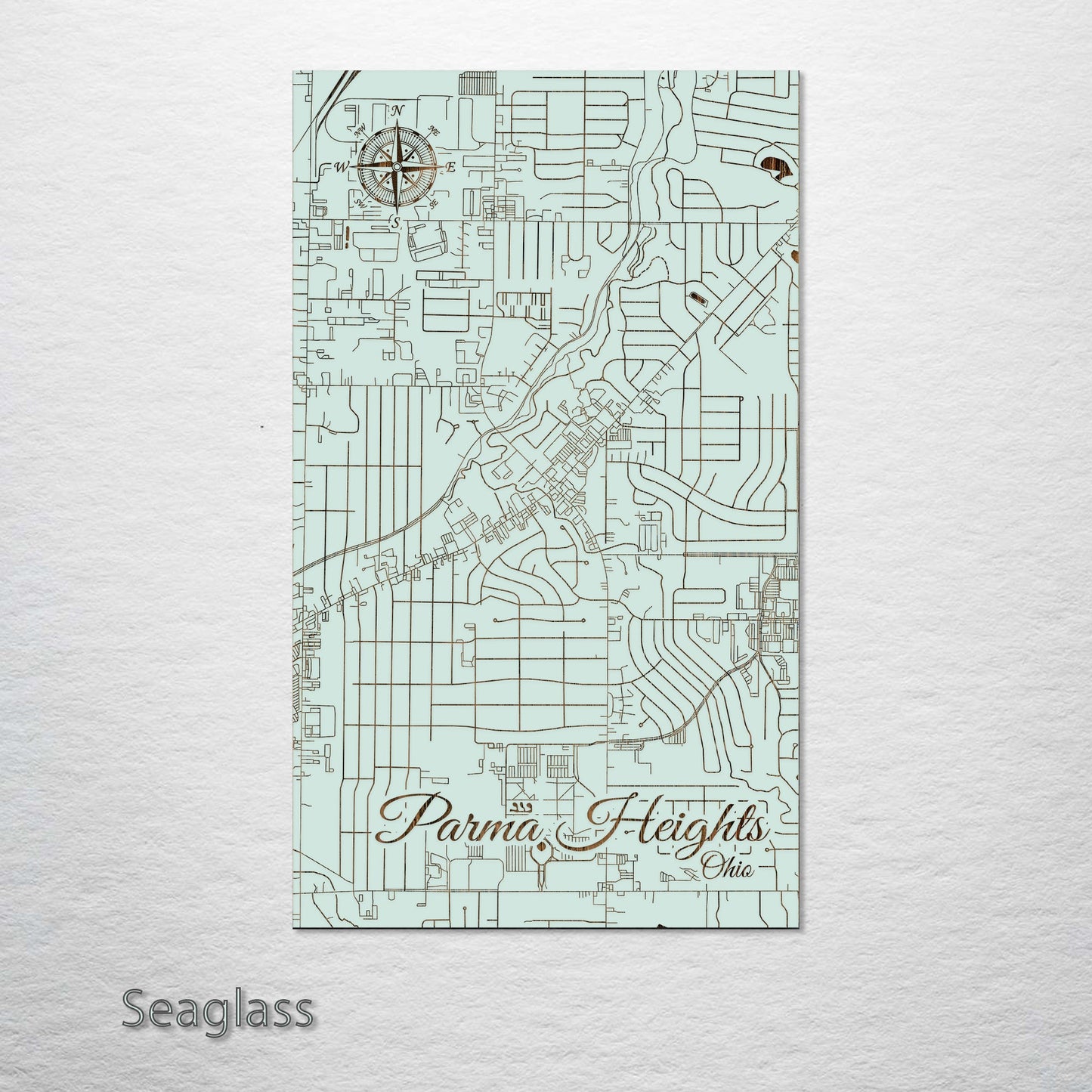 Parma Heights, Ohio Street Map