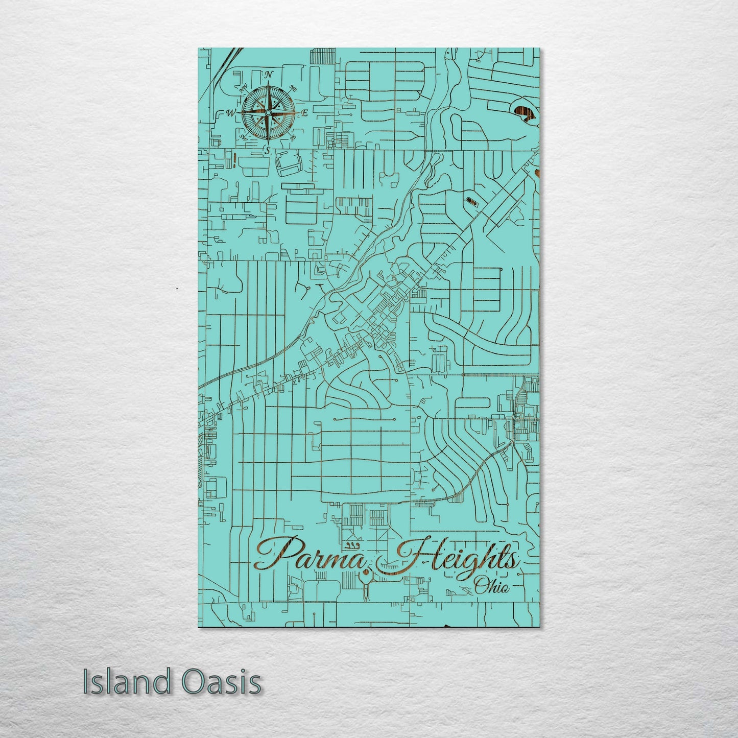 Parma Heights, Ohio Street Map