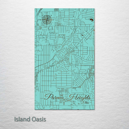 Parma Heights, Ohio Street Map