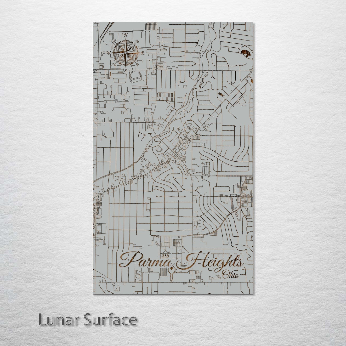 Parma Heights, Ohio Street Map