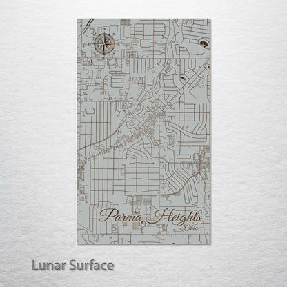 Parma Heights, Ohio Street Map