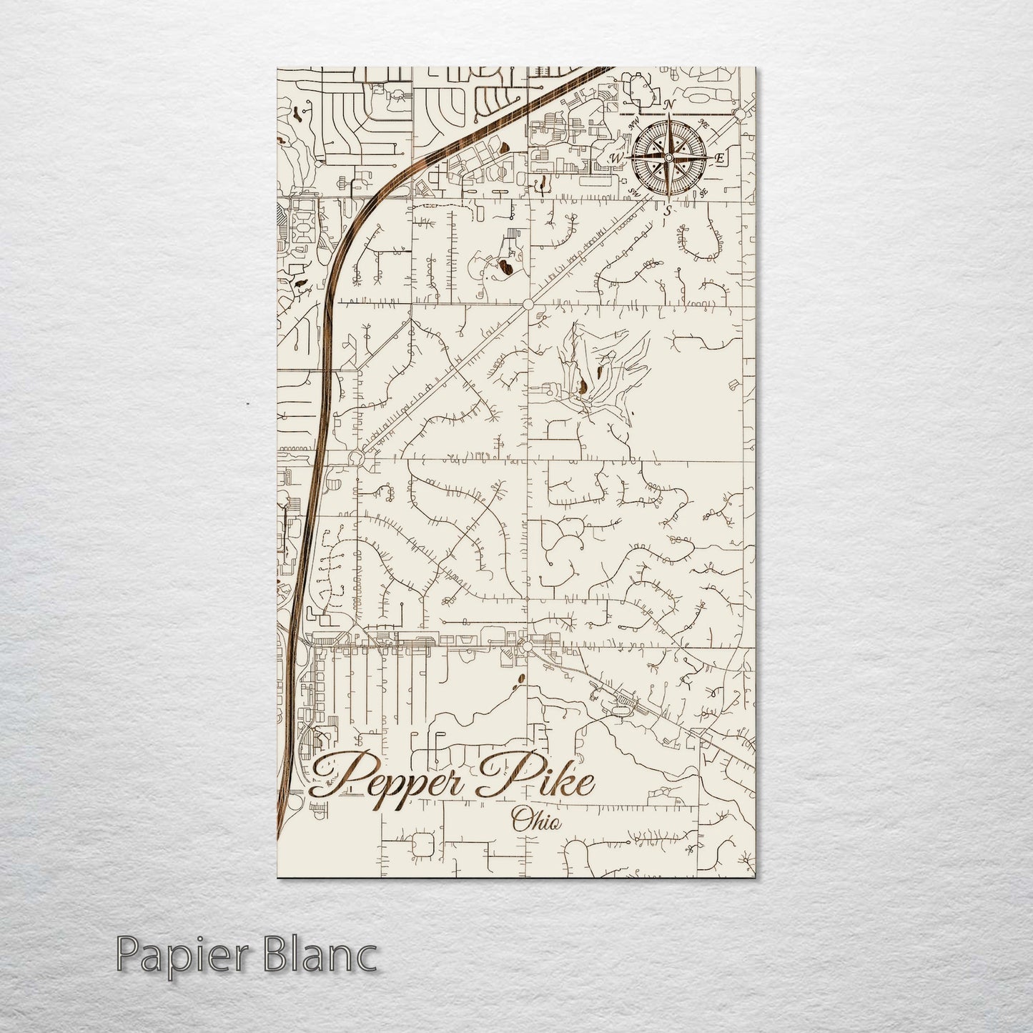 Pepper Pike, Ohio Street Map