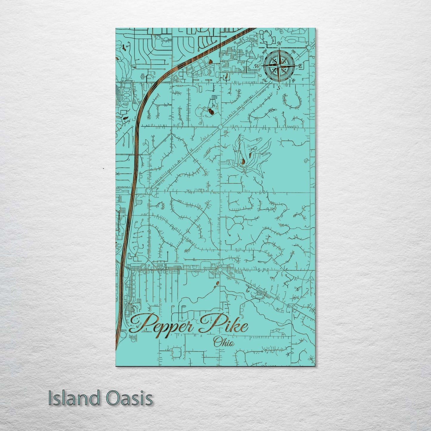 Pepper Pike, Ohio Street Map