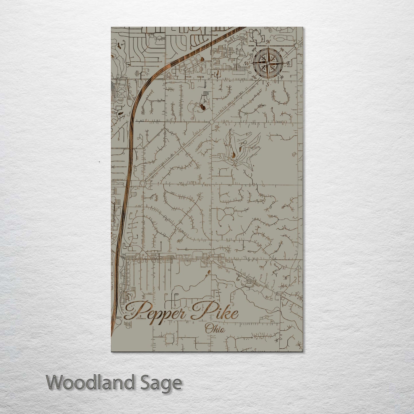 Pepper Pike, Ohio Street Map