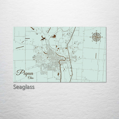 Piqua, Ohio Street Map