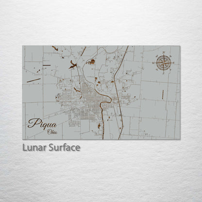 Piqua, Ohio Street Map