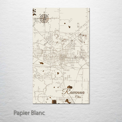 Ravenna, Ohio Street Map