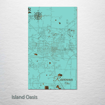 Ravenna, Ohio Street Map