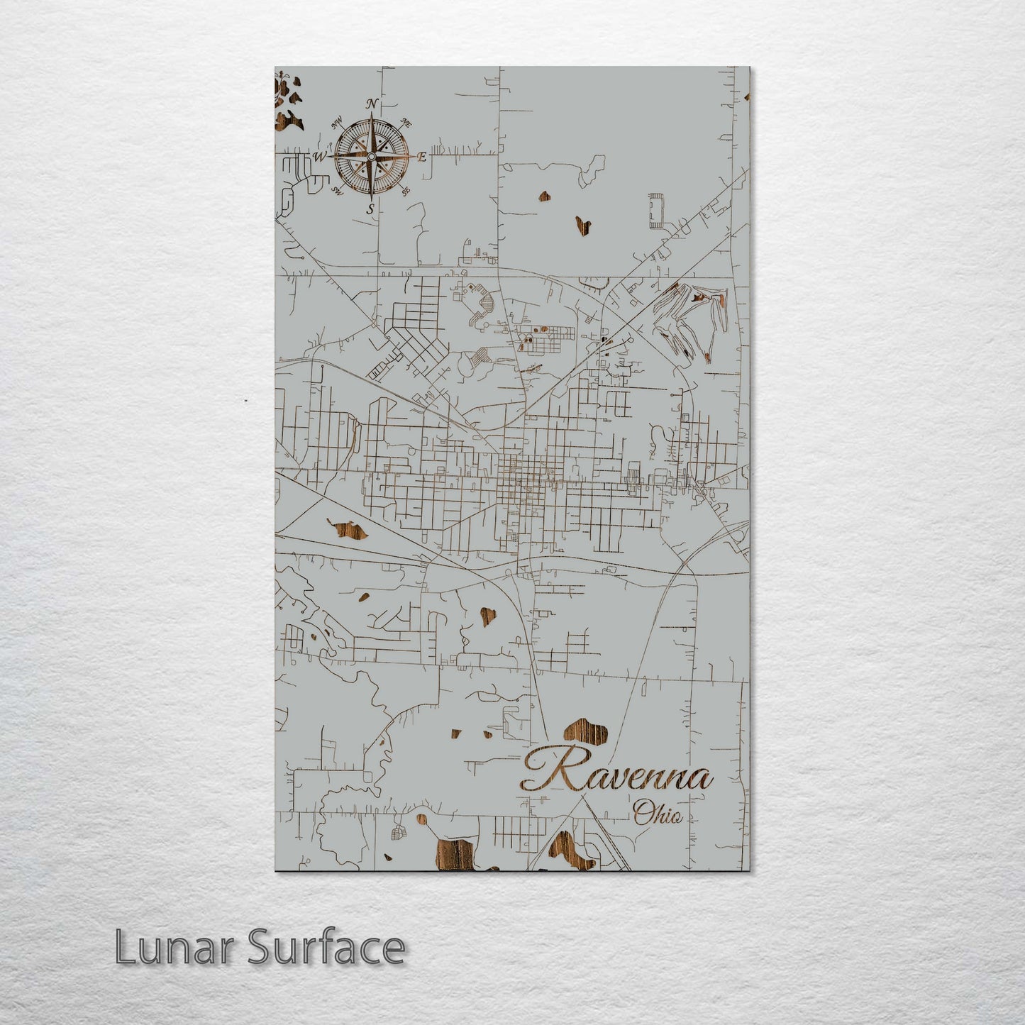 Ravenna, Ohio Street Map