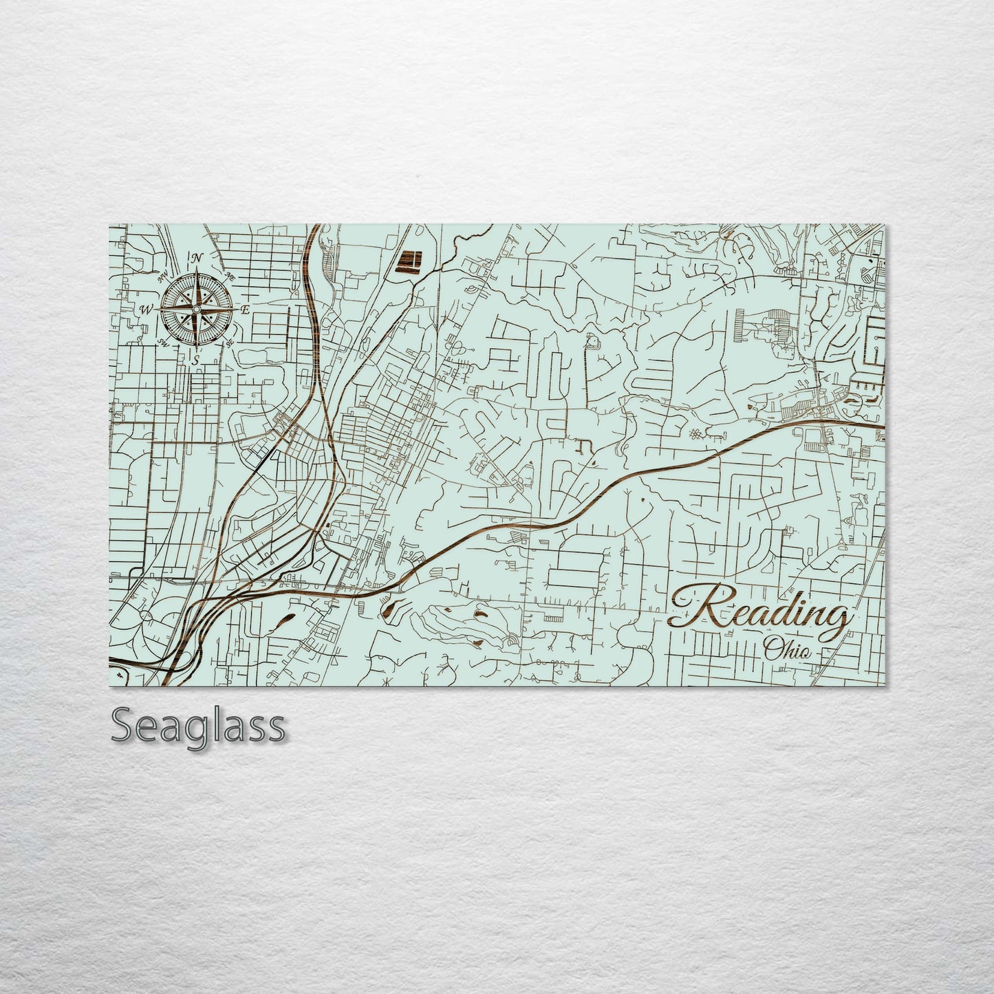 Reading, Ohio Street Map