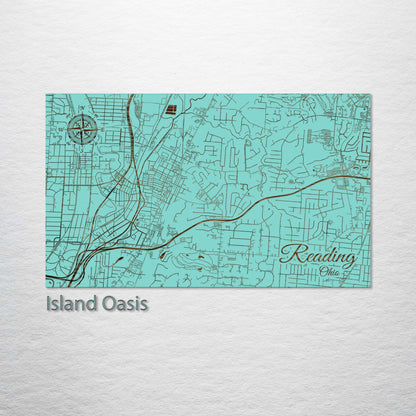 Reading, Ohio Street Map