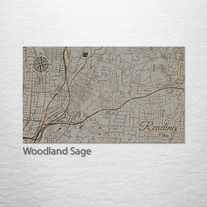 Reading, Ohio Street Map