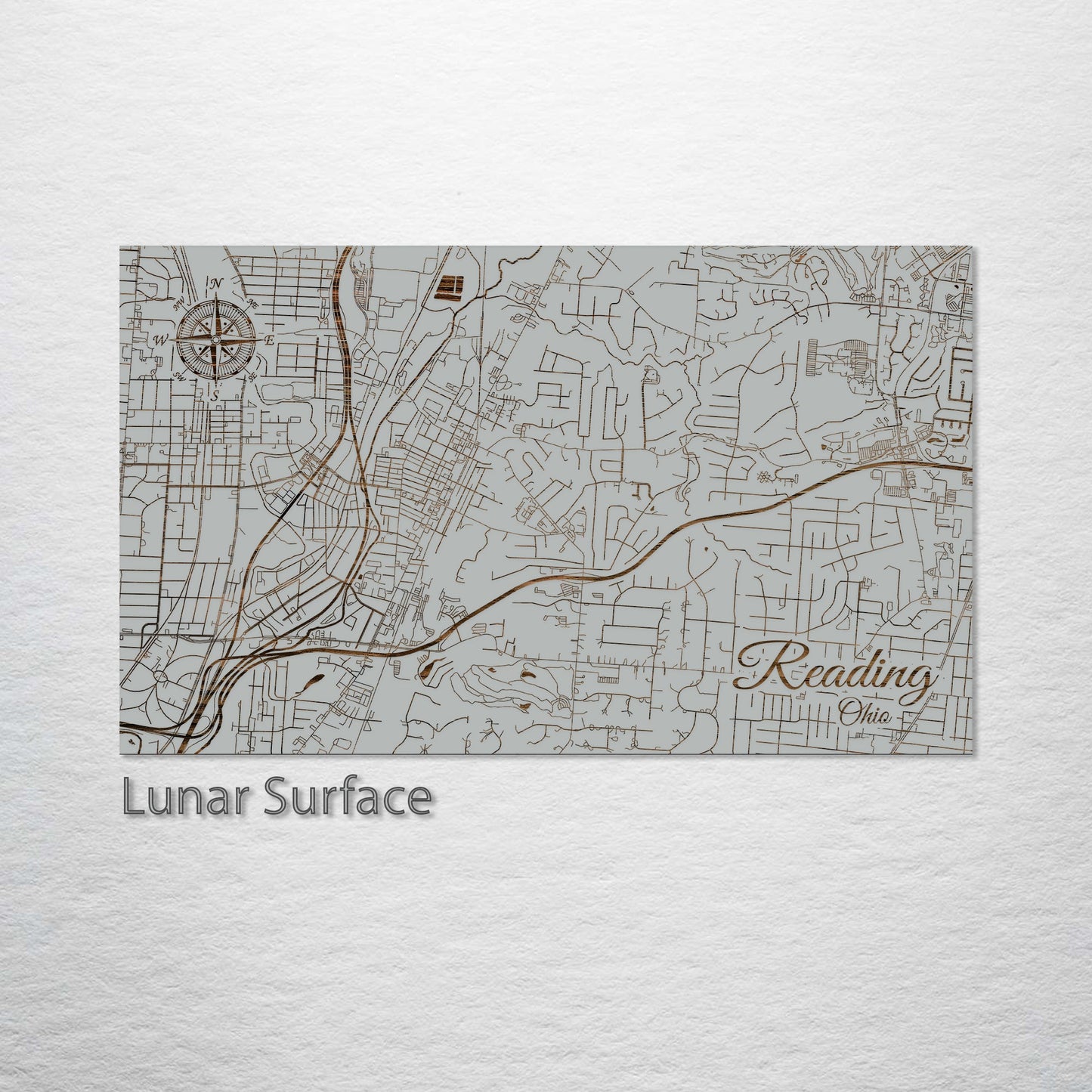 Reading, Ohio Street Map