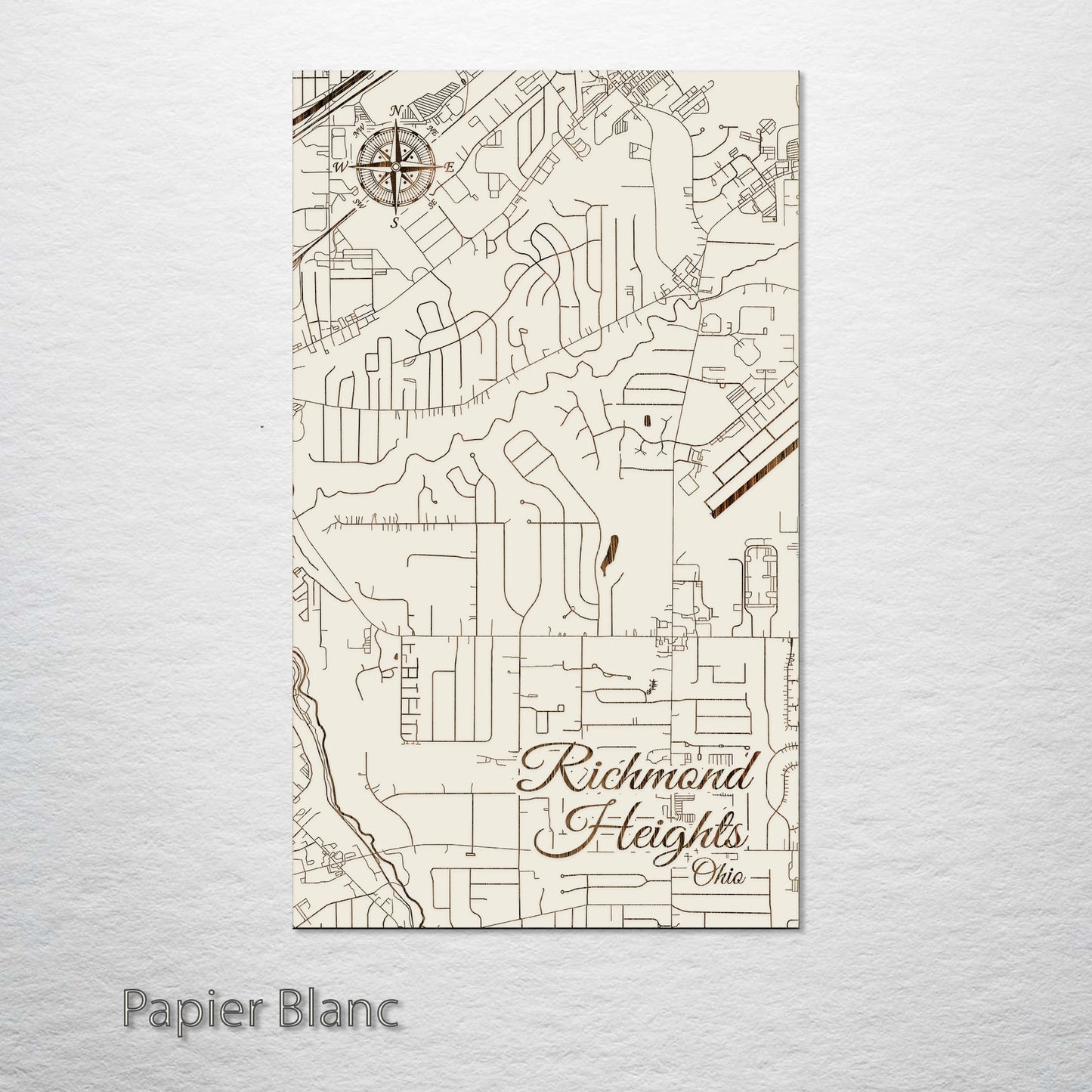 Richmond Heights, Ohio Street Map