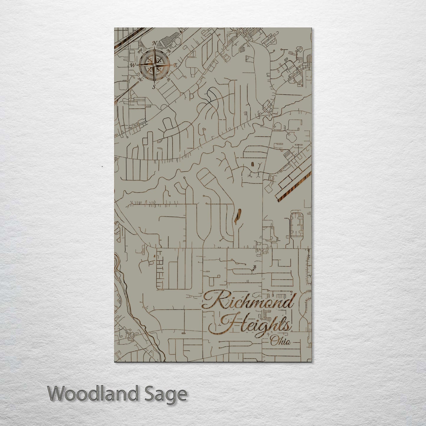 Richmond Heights, Ohio Street Map