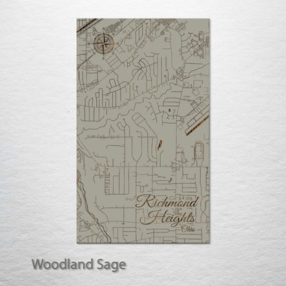 Richmond Heights, Ohio Street Map