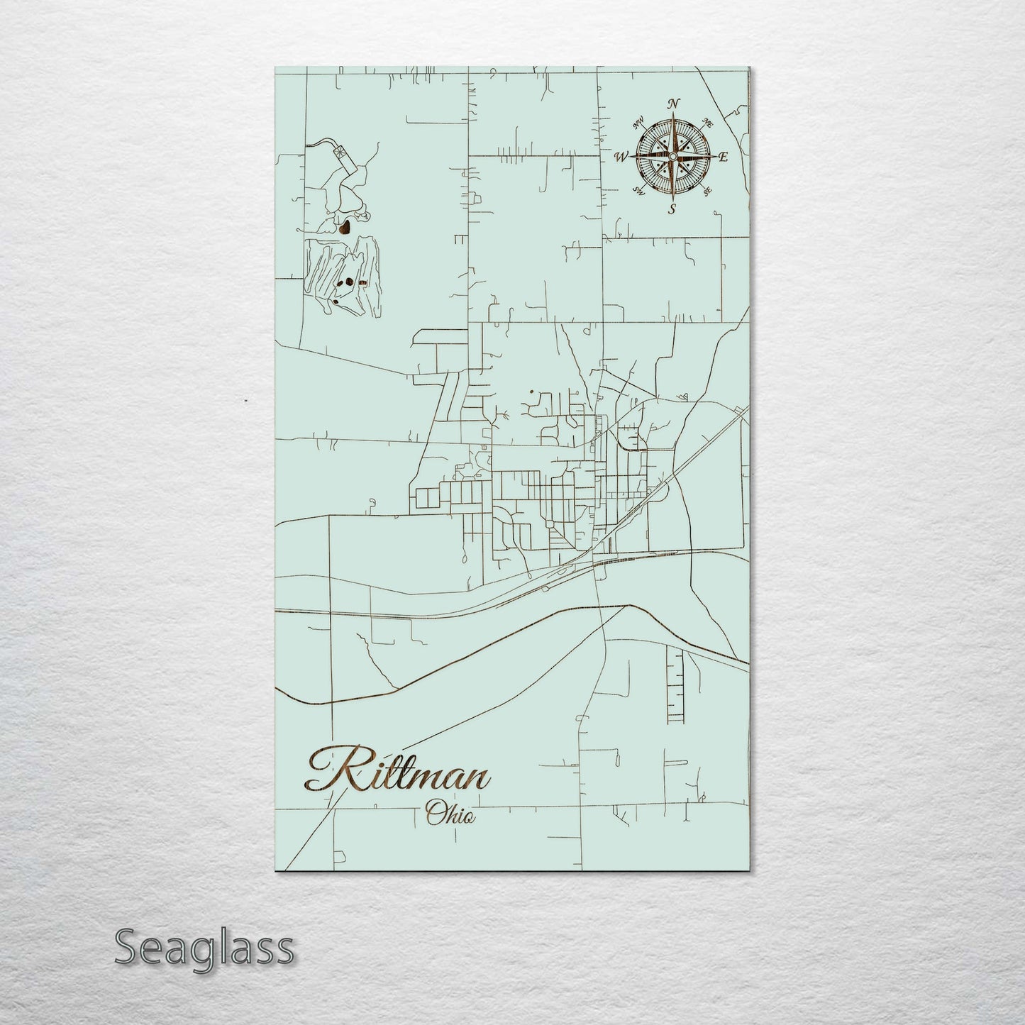 Rittman, Ohio Street Map