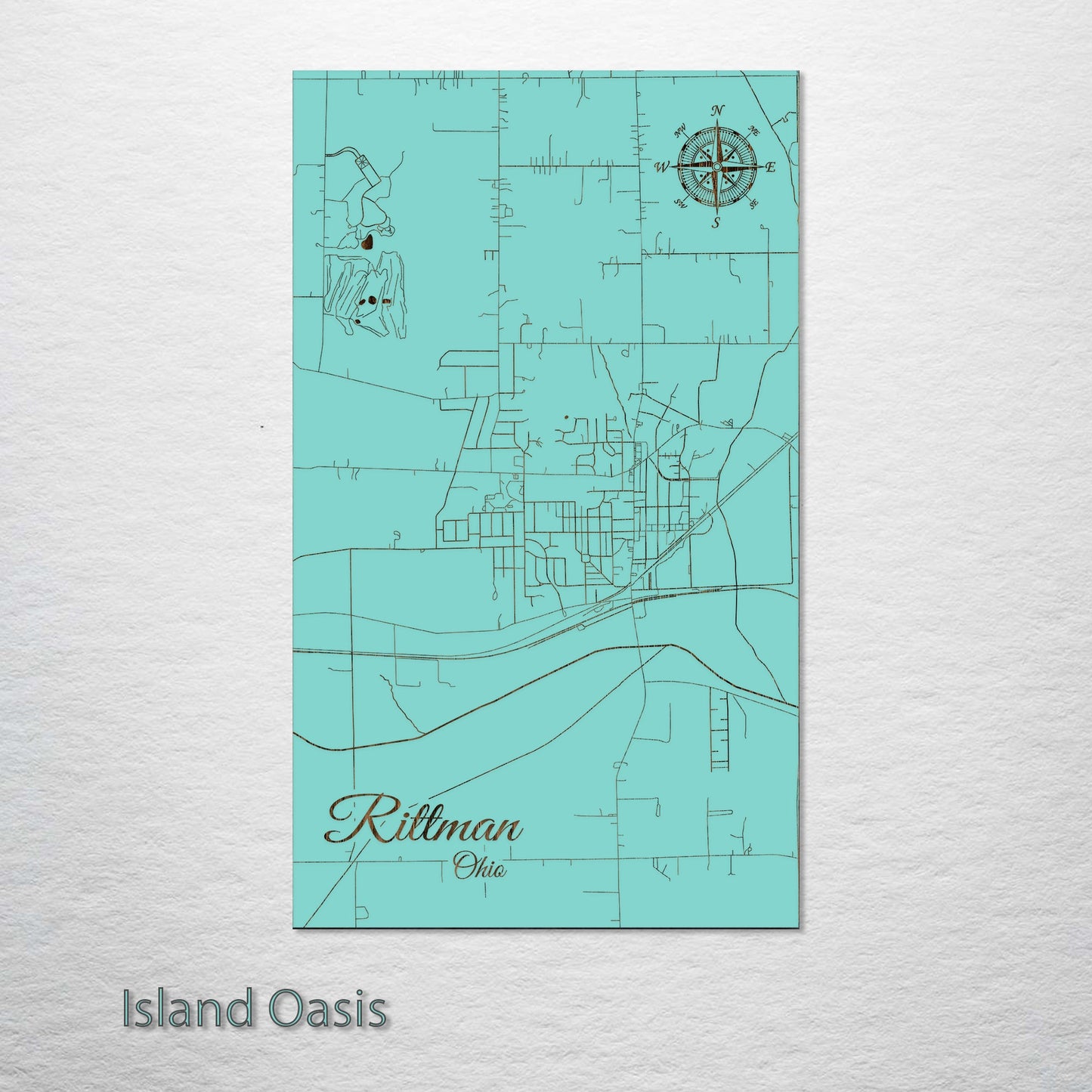Rittman, Ohio Street Map