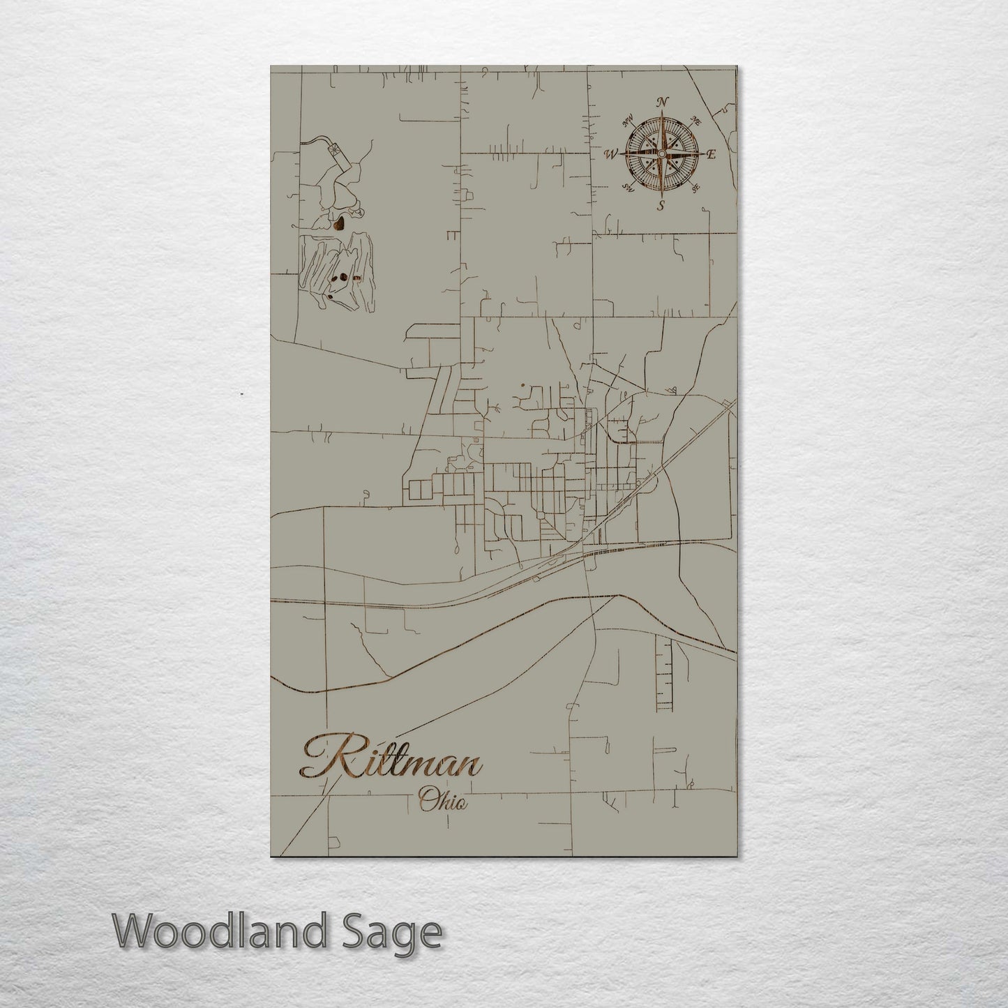 Rittman, Ohio Street Map