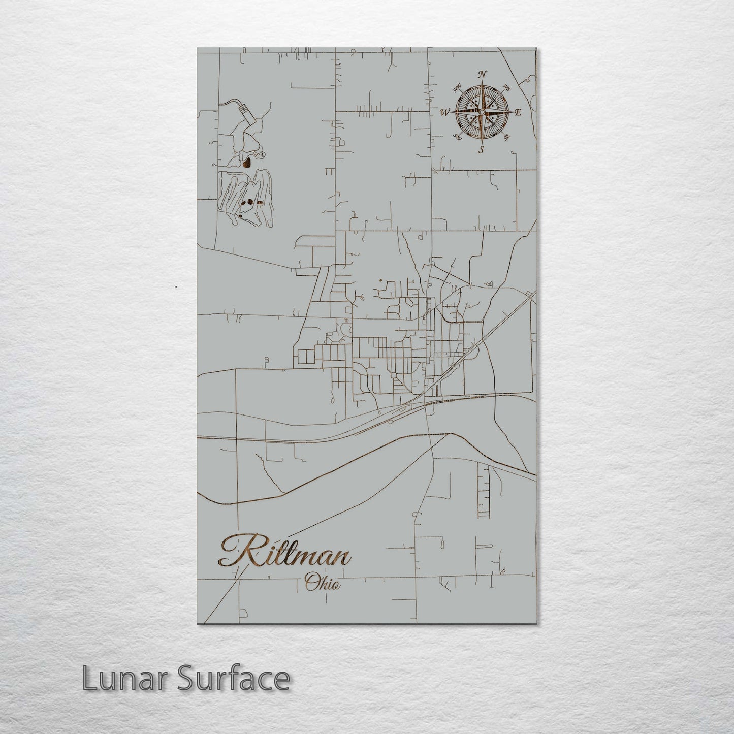 Rittman, Ohio Street Map
