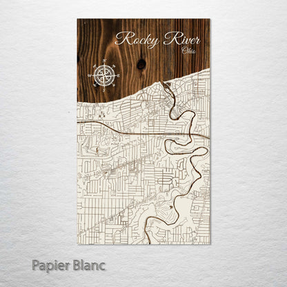 Rocky River, Ohio Street Map