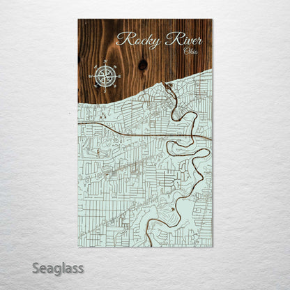 Rocky River, Ohio Street Map