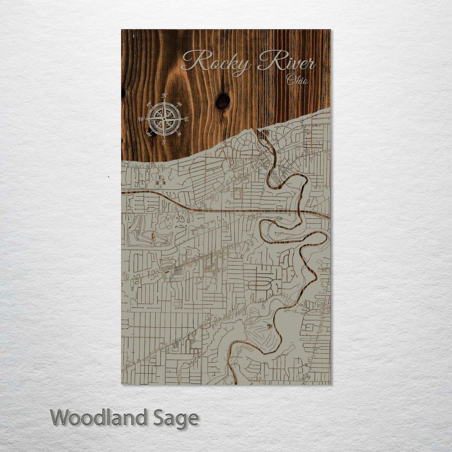 Rocky River, Ohio Street Map