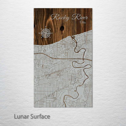 Rocky River, Ohio Street Map