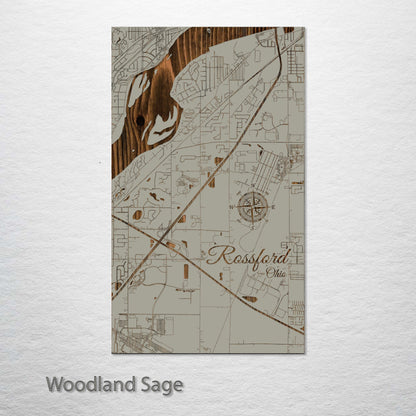 Rossford, Ohio Street Map