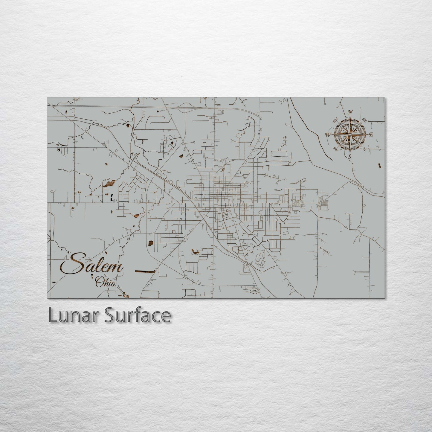 Salem, Ohio Street Map