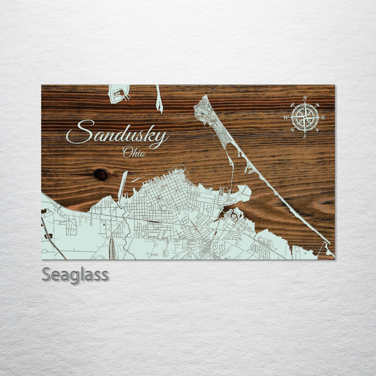 Sandusky, Ohio Street Map