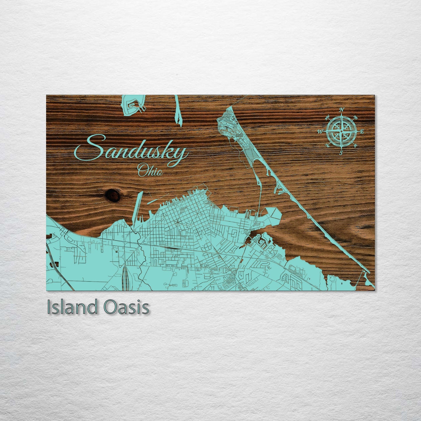 Sandusky, Ohio Street Map