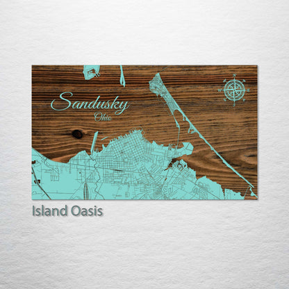 Sandusky, Ohio Street Map