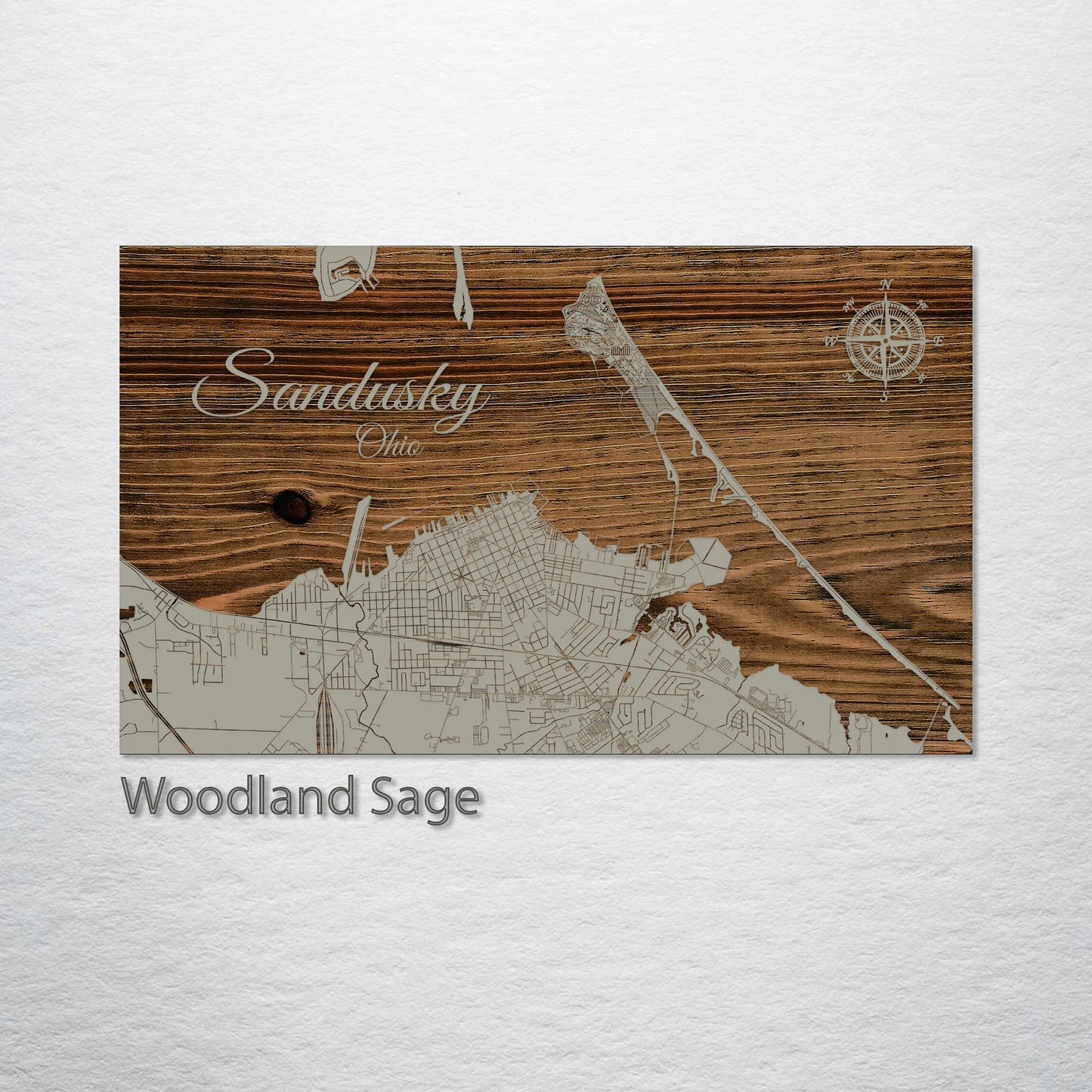 Sandusky, Ohio Street Map