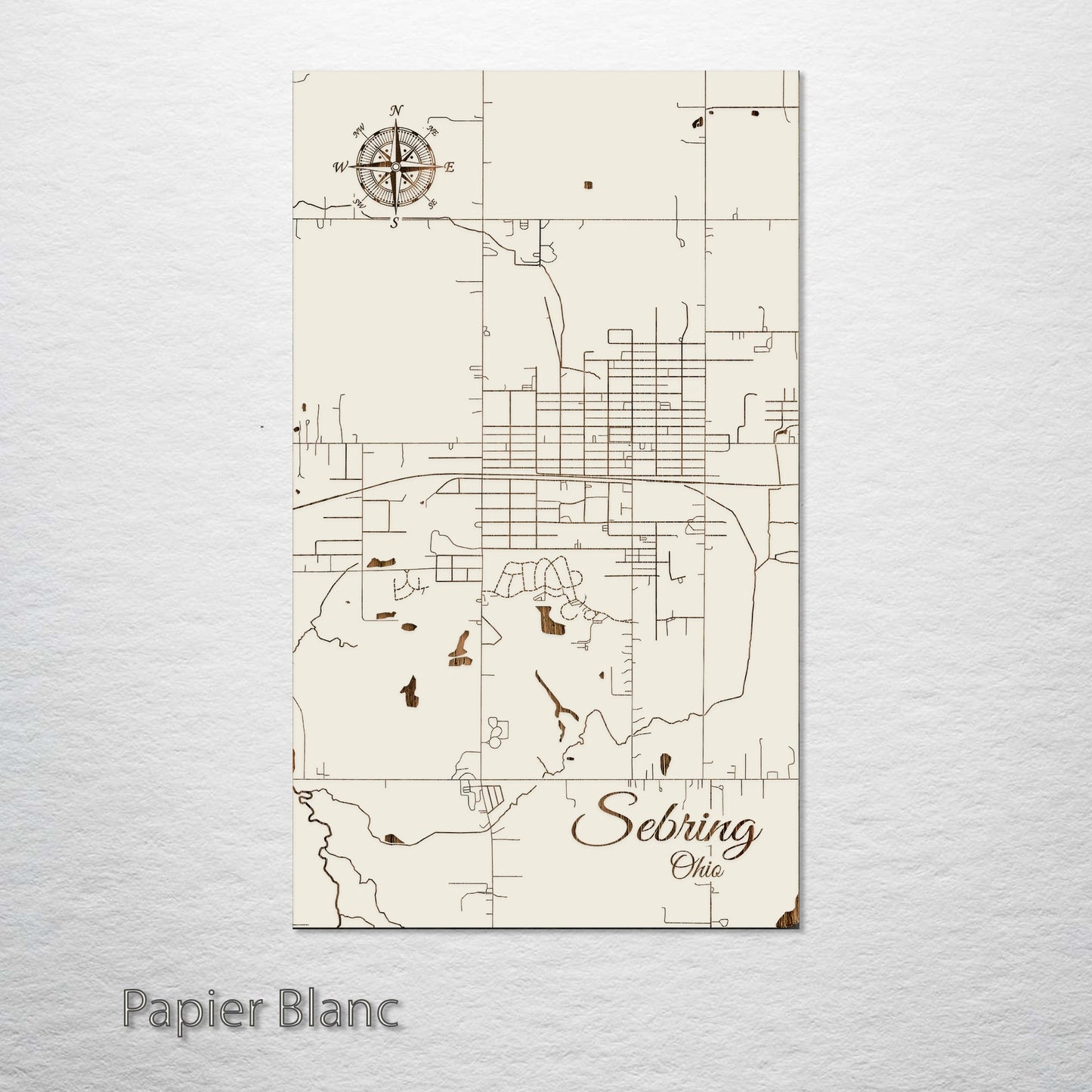 Sebring, Ohio Street Map