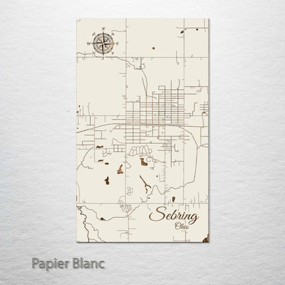 Sebring, Ohio Street Map