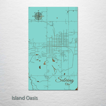 Sebring, Ohio Street Map