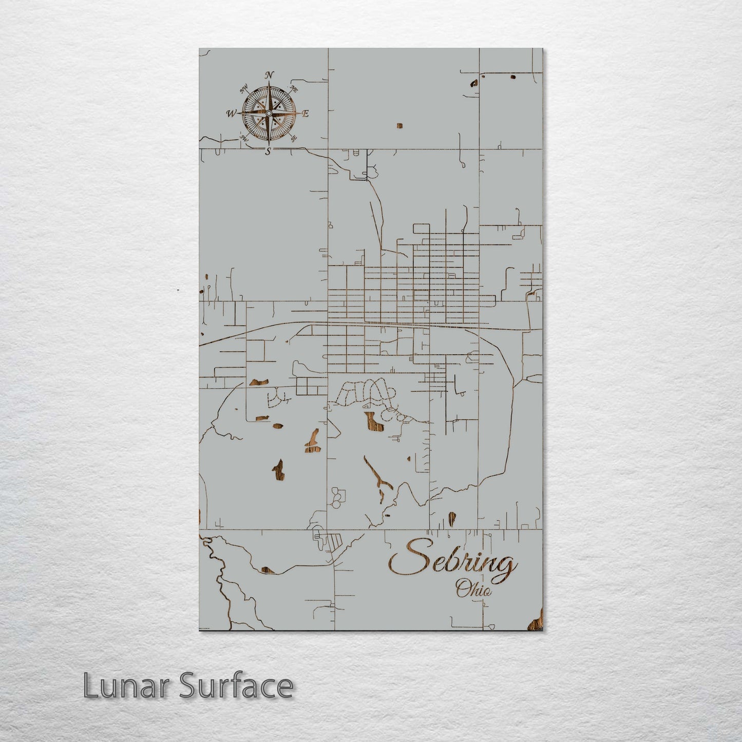 Sebring, Ohio Street Map