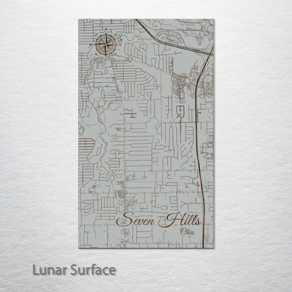 Seven Hills, Ohio Street Map