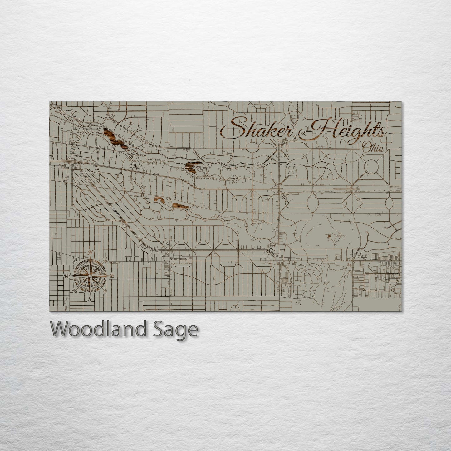 Shaker Heights, Ohio Street Map