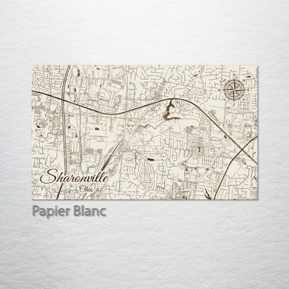 Sharonville, Ohio Street Map